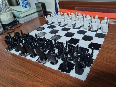 Chess Set Remixable_Origin-Zero Mecha