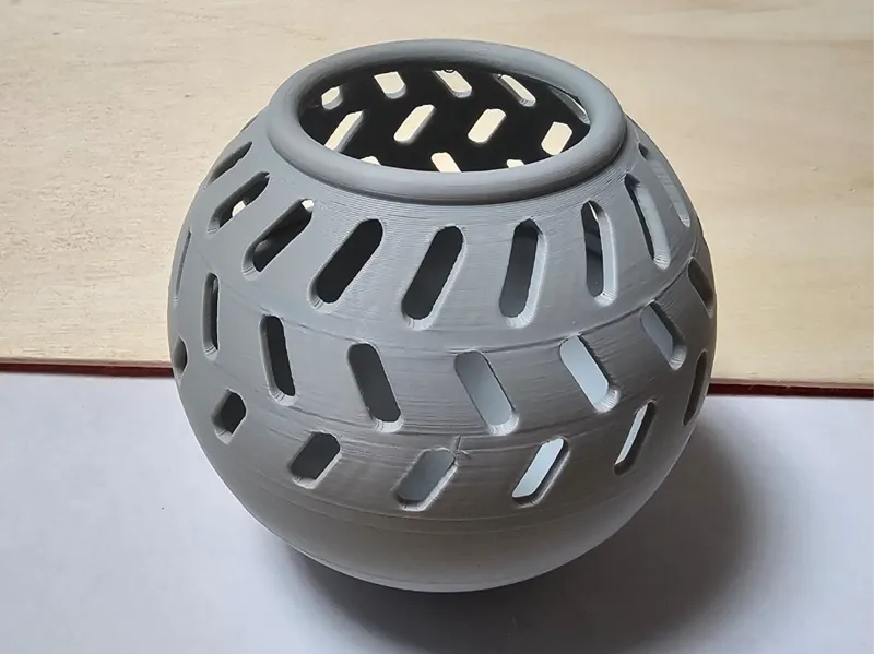 Laundry soap sphere