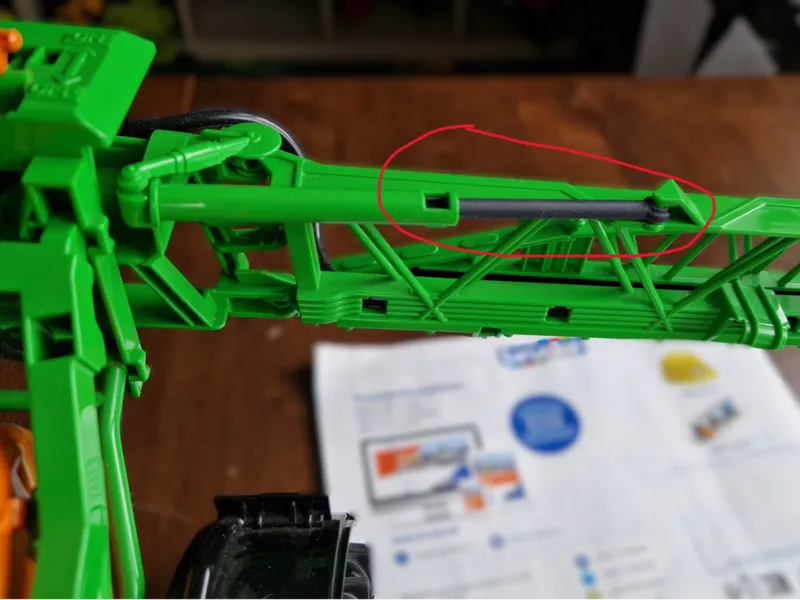 Bruder Zylinder für Amazone UX 5200 Anhängespritze