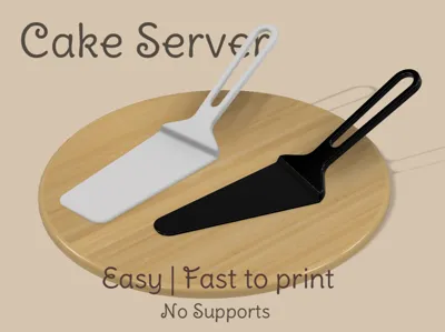 Cake Server | Triangle or Trapezoid