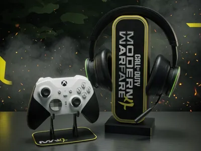 Call of duty modern warefare 4 lightbox headset 