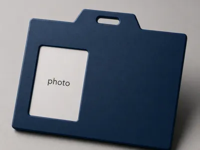 ID Card Cover - with face cutout