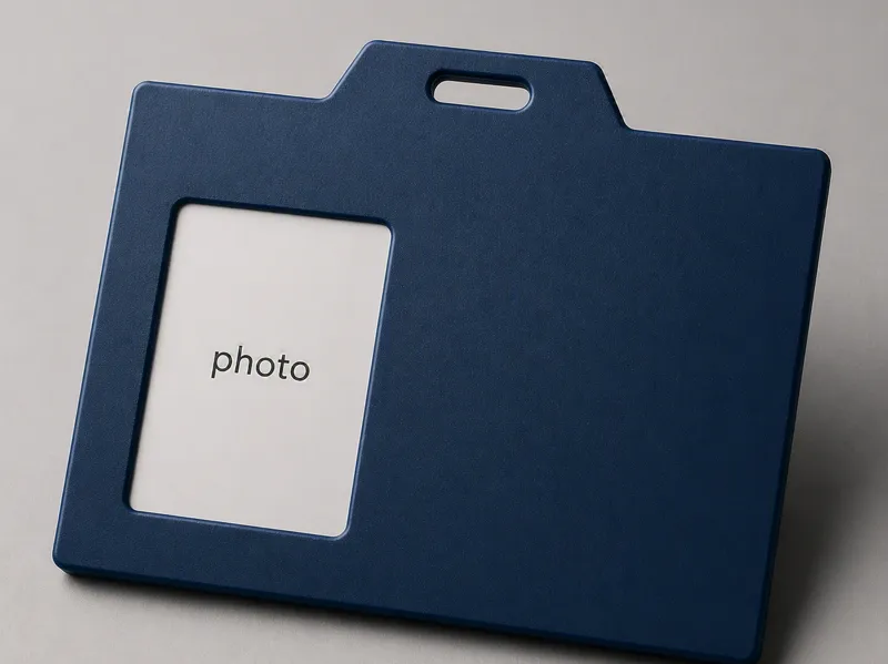 ID Card Cover - with face cutout