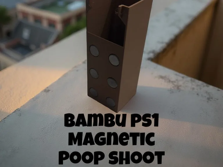Bambu PS1 Magnetic Poop Shoot