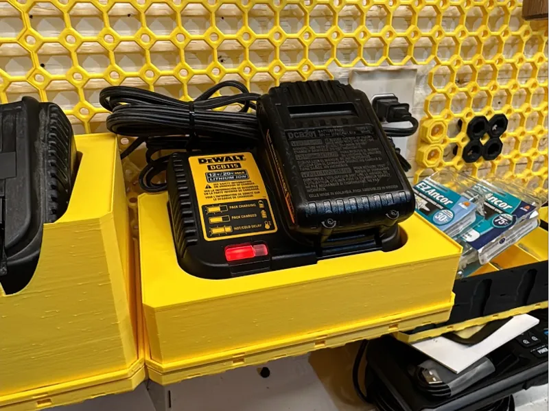 Multiboard Dewalt Battery Charger (DCB115) Mount