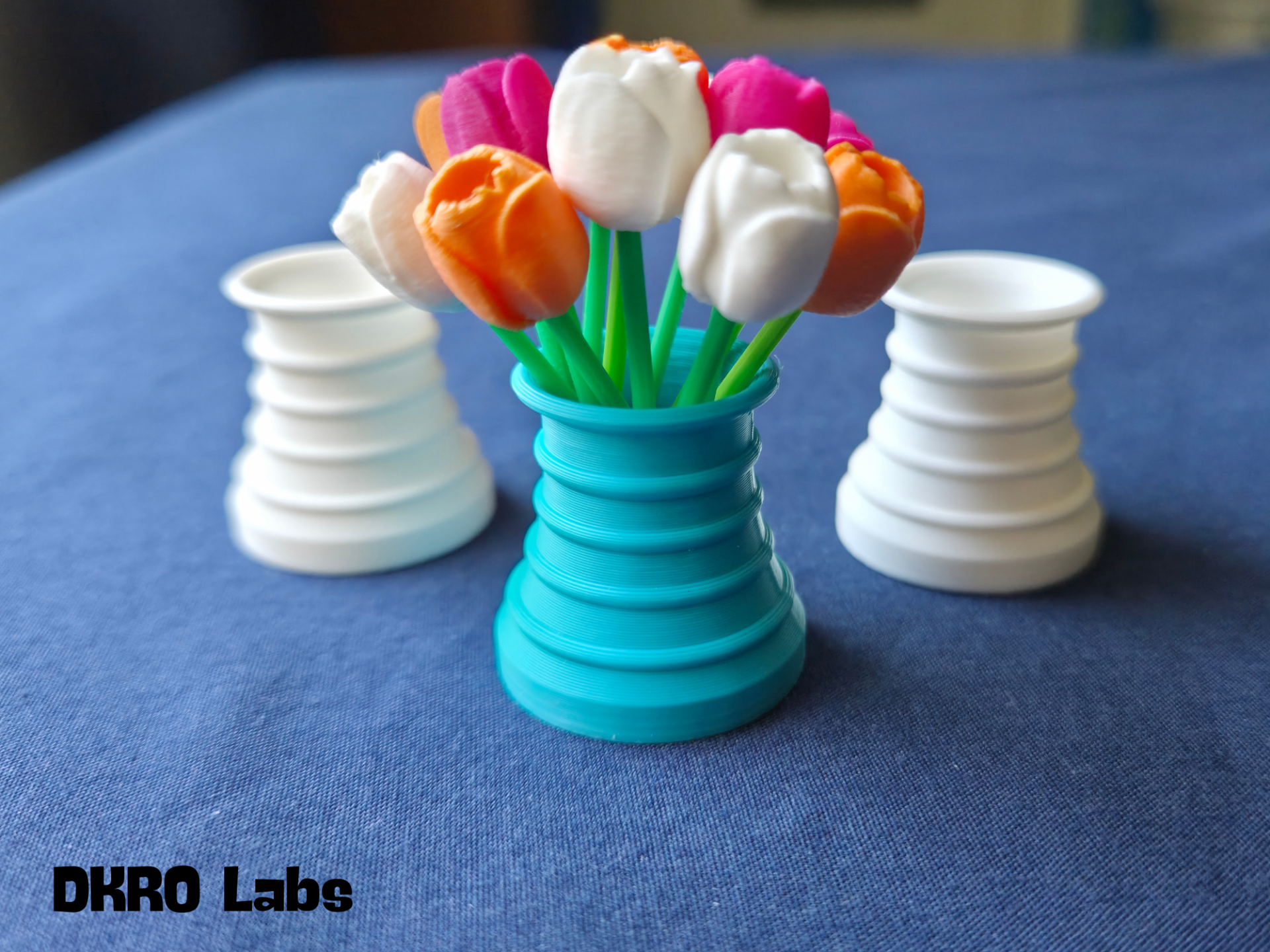 Build a Bouquet – Mini Striped Vase | Tiny Flowers