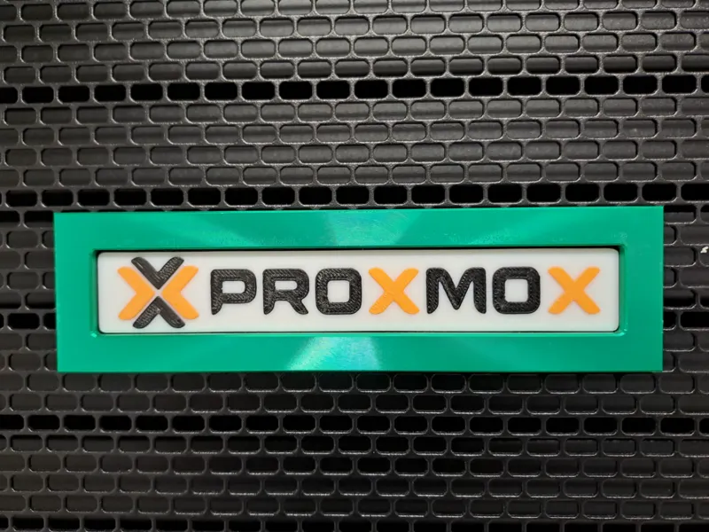Rack HPE Proliant Proxmox insert