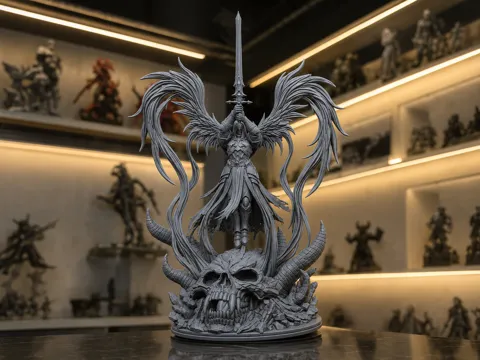 Soporte: Demon slayer angel — referencia de MakerWorld