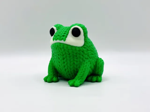 Knitted Toad