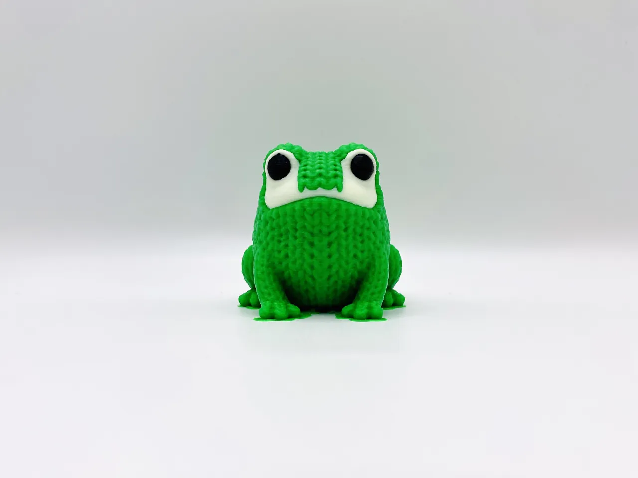 Knitted Toad view 4