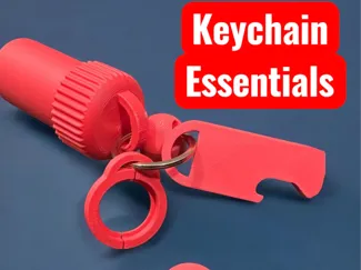 Keychain Essentials – 5-in-1 EDC Tool