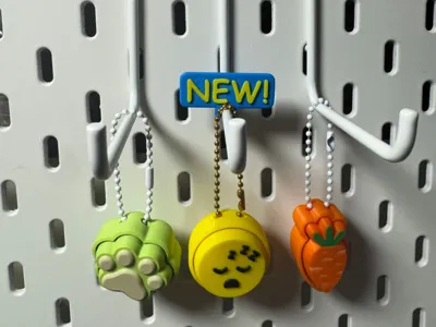 Label Clip for Ikea Skadis Hook 