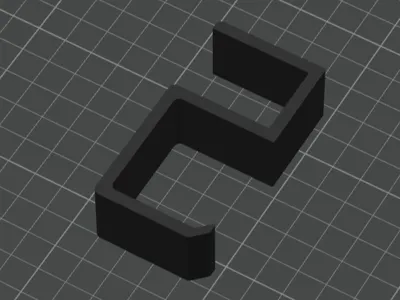 Headphone hanger (25mm table/desktop)