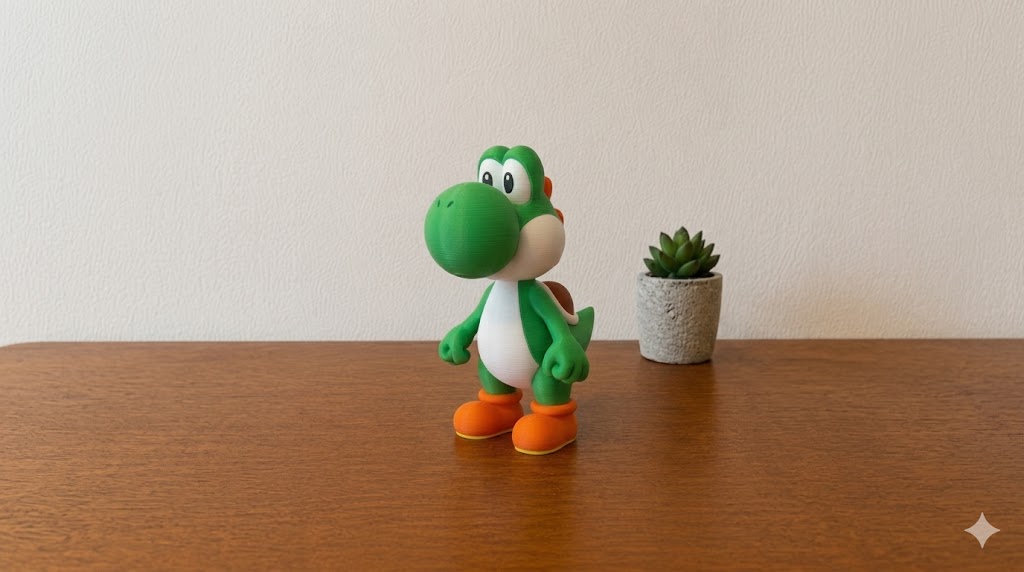Miniatura 1 do modelo 3D Yoshi Mario Bros