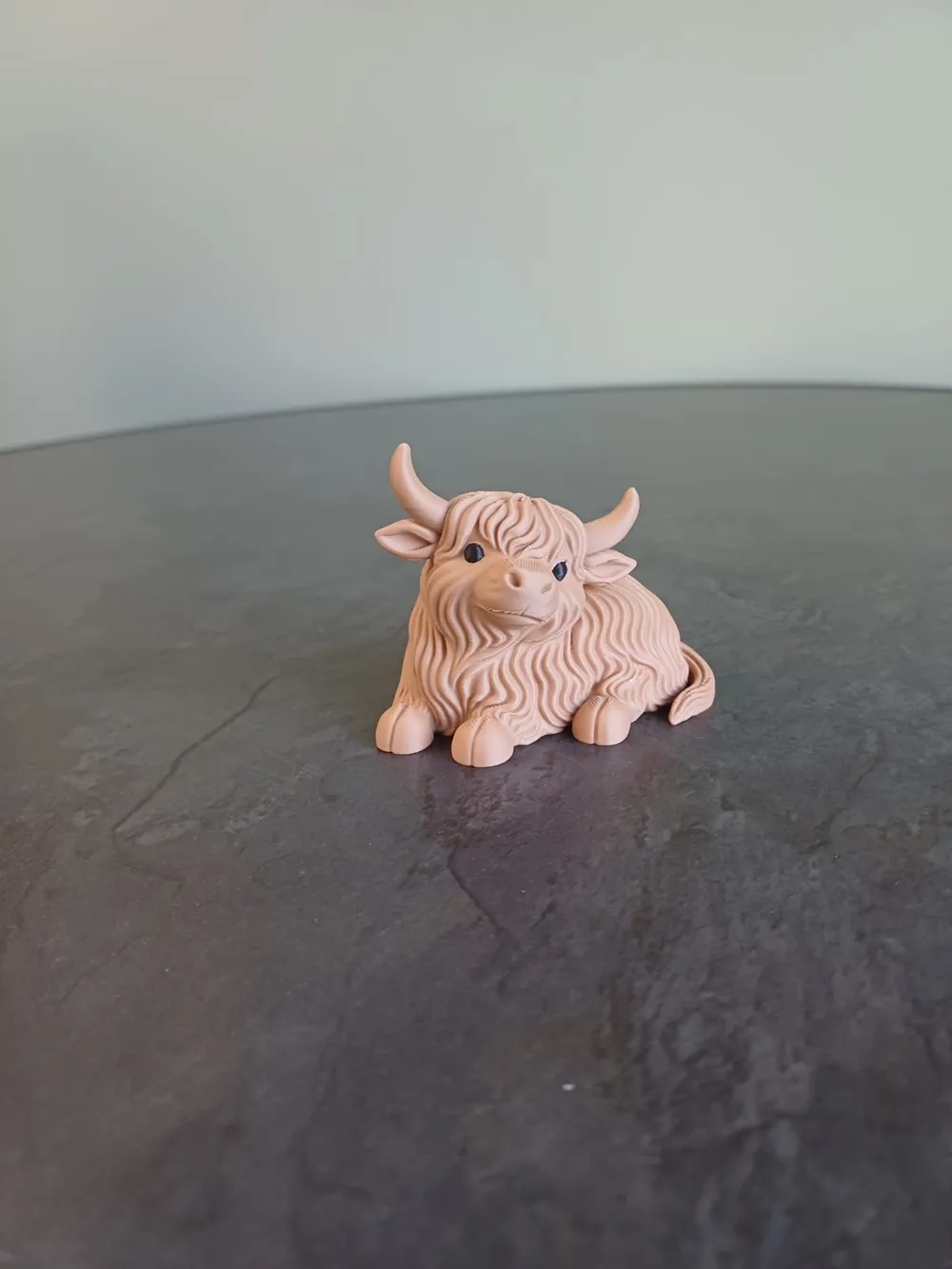 Cute Highland Cow Figurine - Free 3D Print Model - MakerWorld