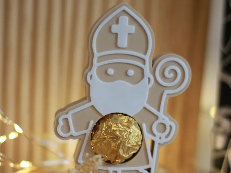 Nikolaus Bischof St. Nicholas Halter Lebkuchen