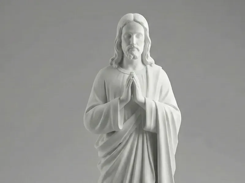 Statuina Minimalista Gesù Cristo