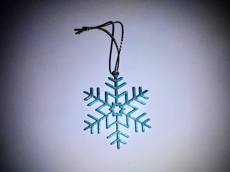 Simple Snowflake Ornament