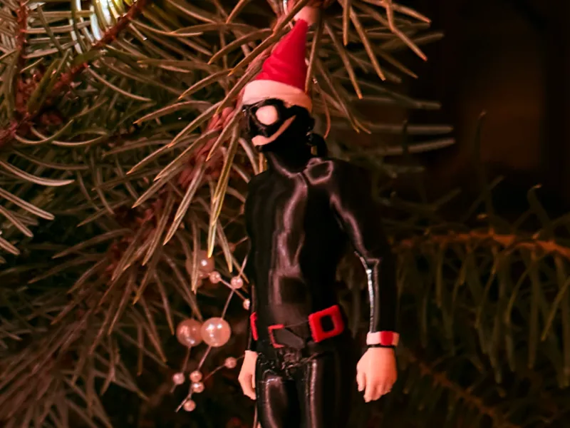 Freediver Christmas Ornament – Deep Blue Holidays