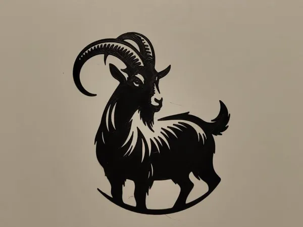 Bouquetin – déco murale