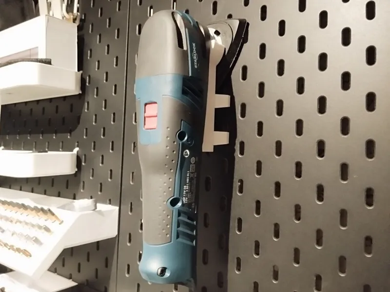 Bosch multitool holder for skadis board