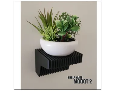 Contemporary Floating Shelf - Modot 2