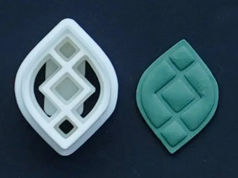 Abstract Polymer Clay Cutter Earrings Necklaces