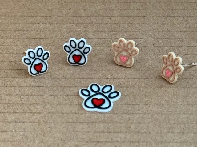 PAW EARRINGS