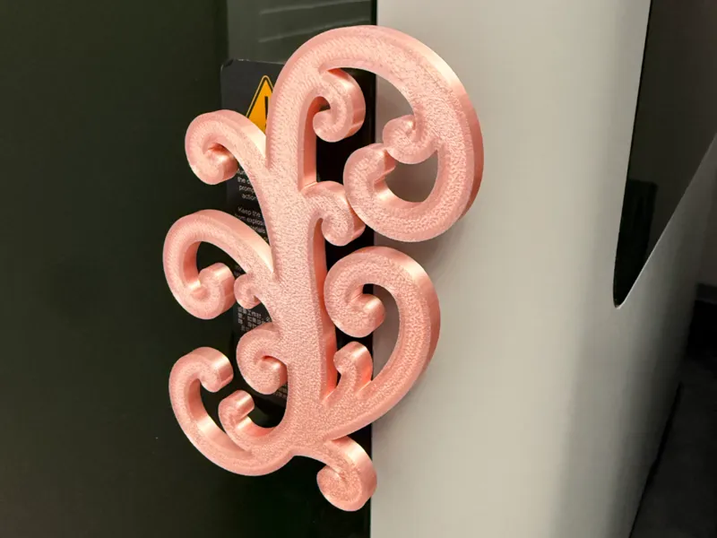 H2 Swirly Door Handle