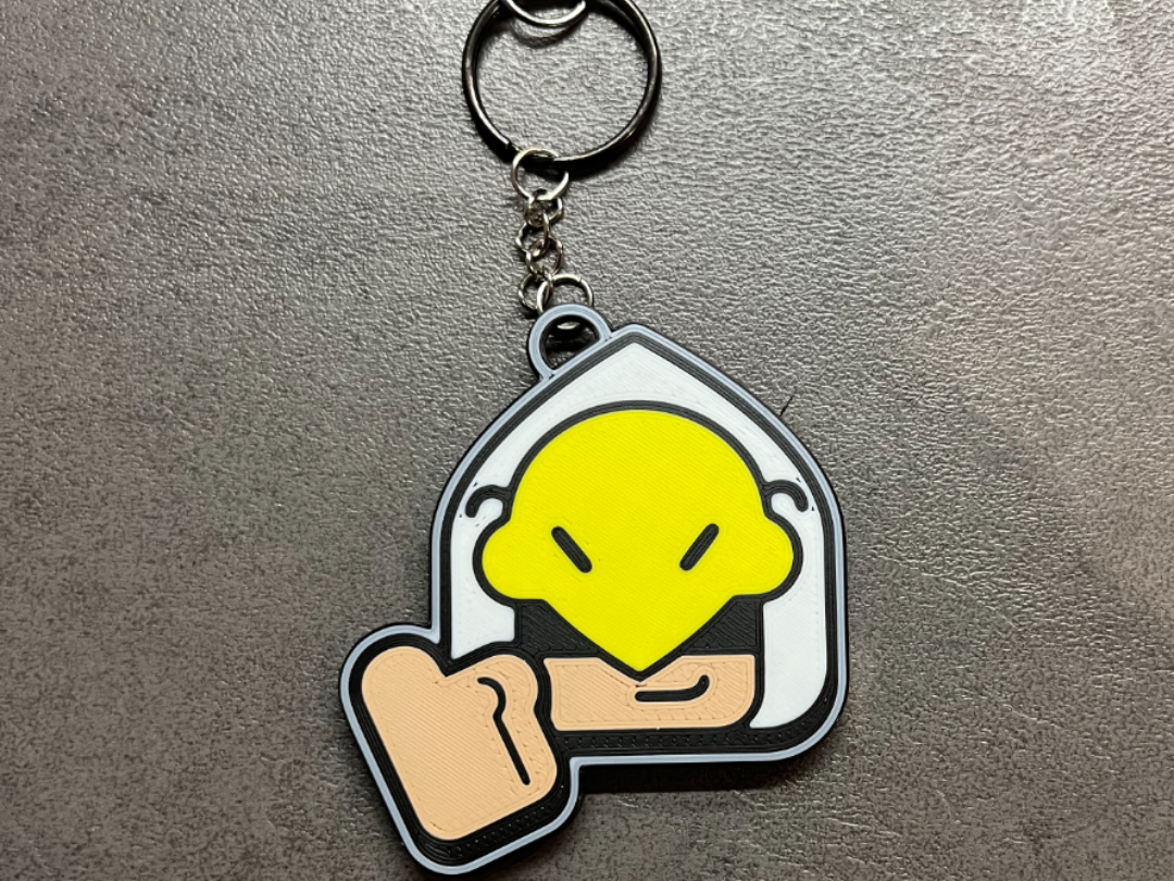 Bo from Brawl Stars, keychain