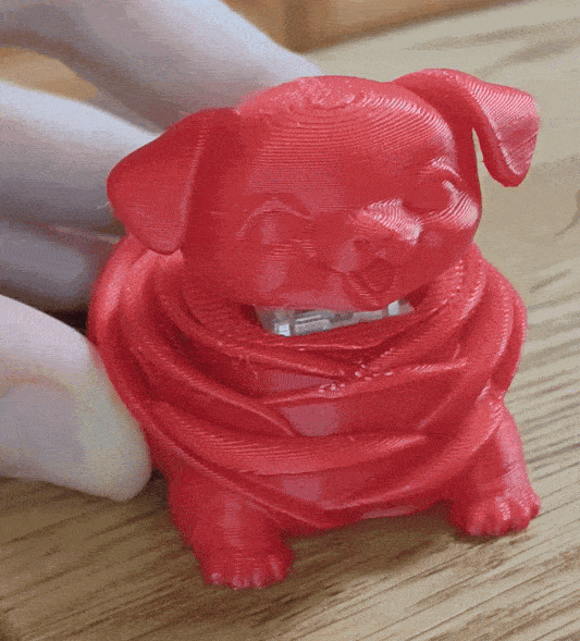 Rose Dog Fidget Clicker