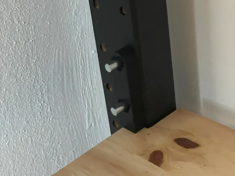 IKEA IVAR tilt blocker for IVAR peg (Remix)
