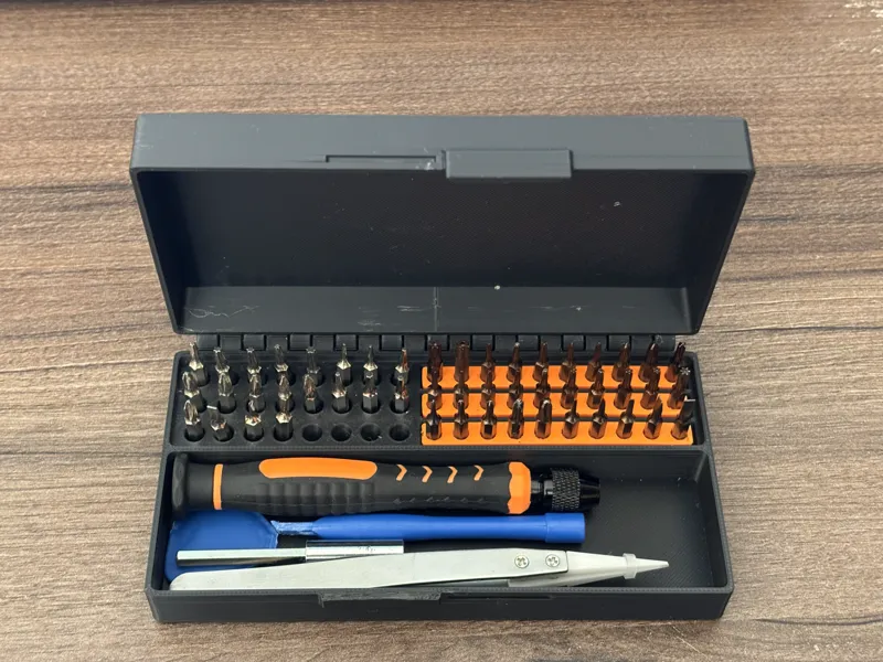 Universal Precision Screwdriver Bit Storage