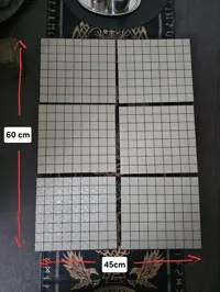 45cm x 60cm Map