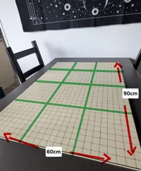 60cm x 90cm Map