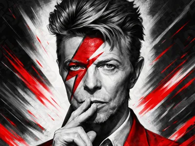 David Bowie Hueforge