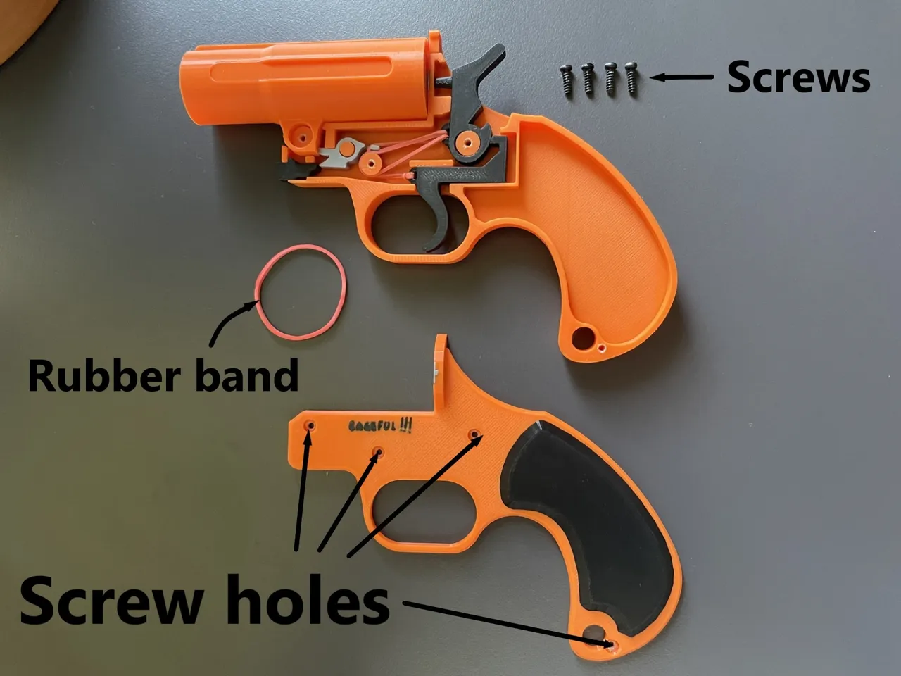 Flare gun - working toy view 4