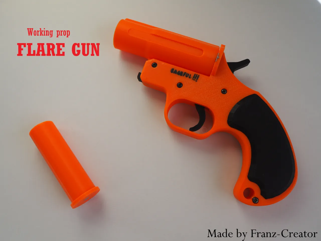 Flare gun - working toy view 2