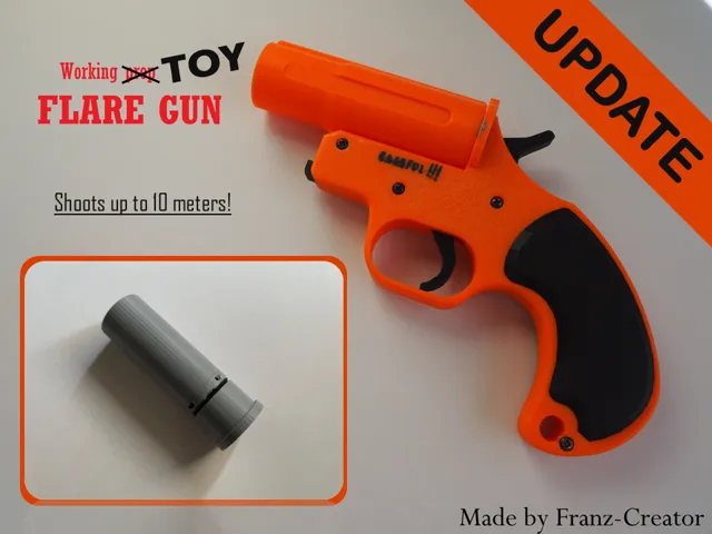 Flare gun - working toy