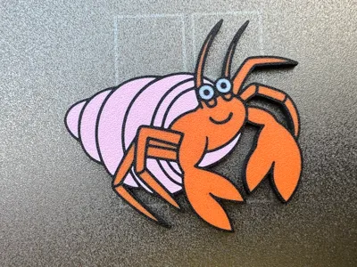 Hermit Crab Way Down Deep Tactile Story Prop