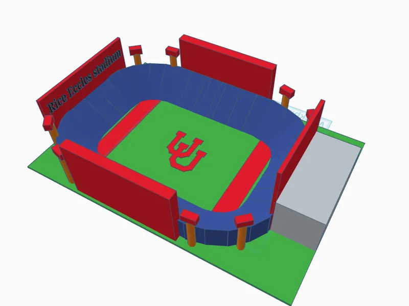 Utah Utes stadium (Rice Eccles stadium)