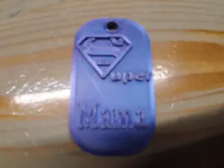 Schlüsselanhänger Super Mama/Opa/Papa/Onkel