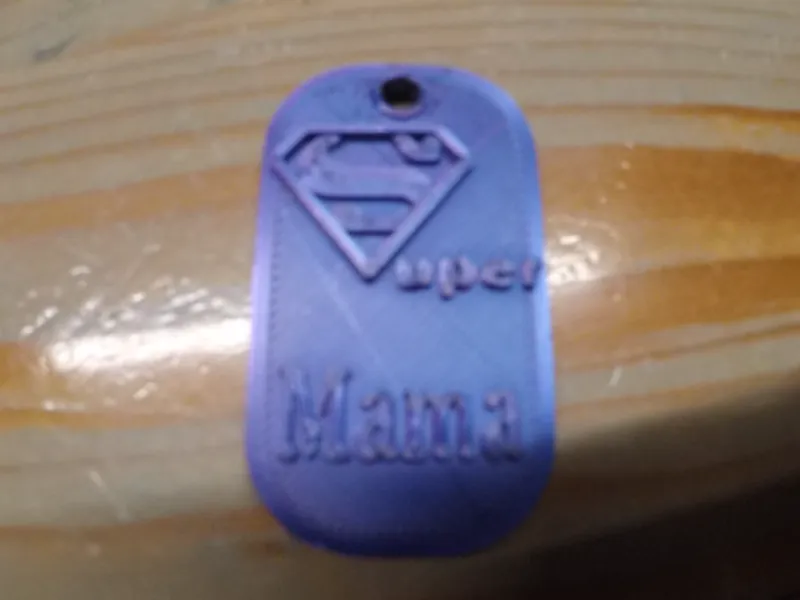 Schlüsselanhänger Super Mama/Opa/Papa/Onkel