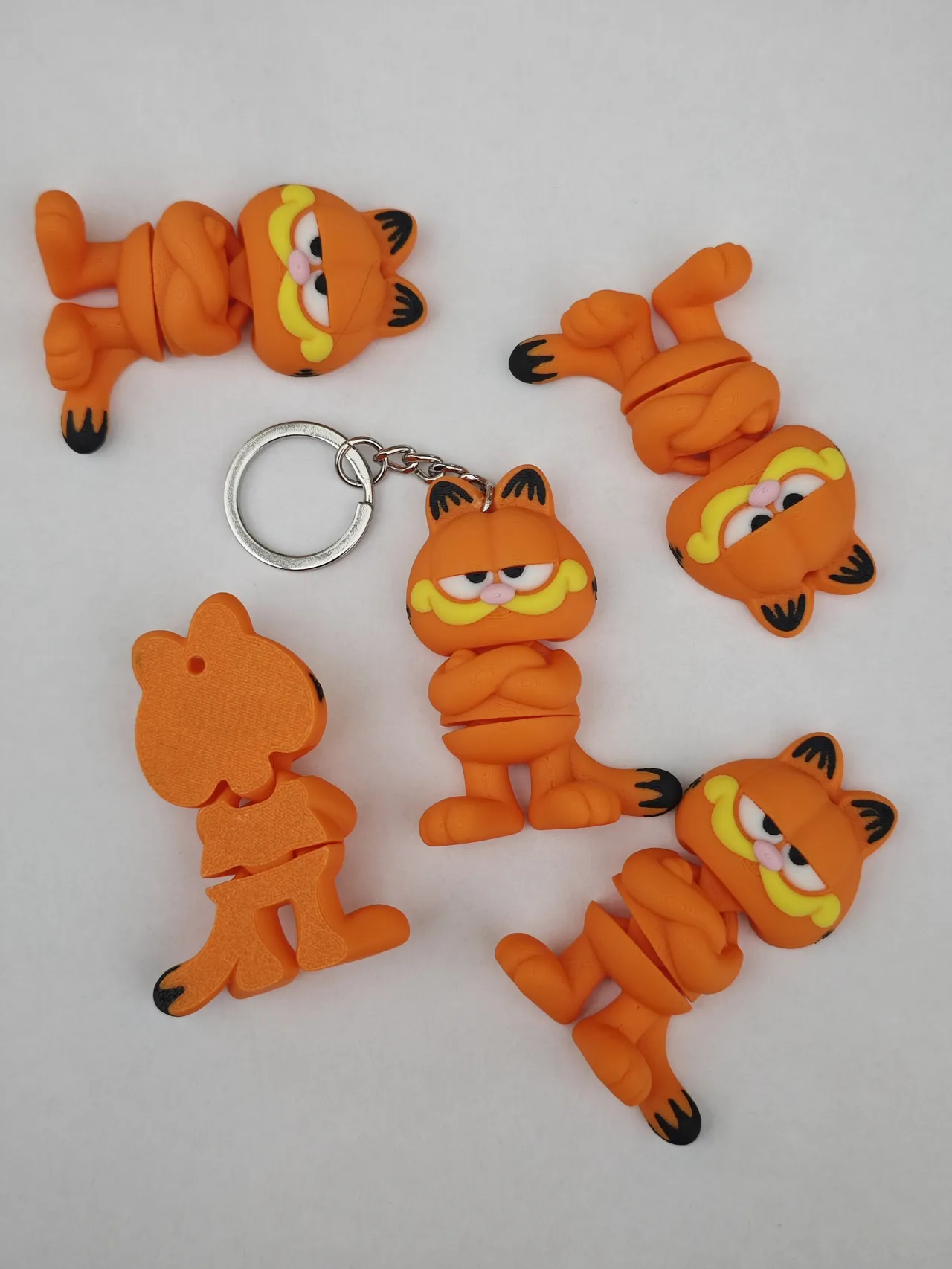 Garfield – Smiling Mini Flexi with Tail view 3