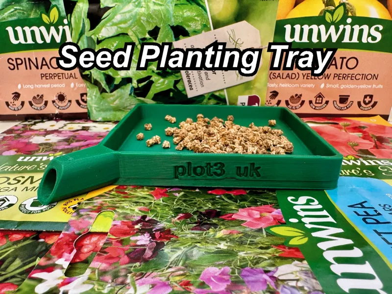 Seed Planting Sowing Small Parts Tray