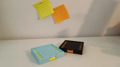 Sticky Notes Dispenser by Skyler - MakerWorld