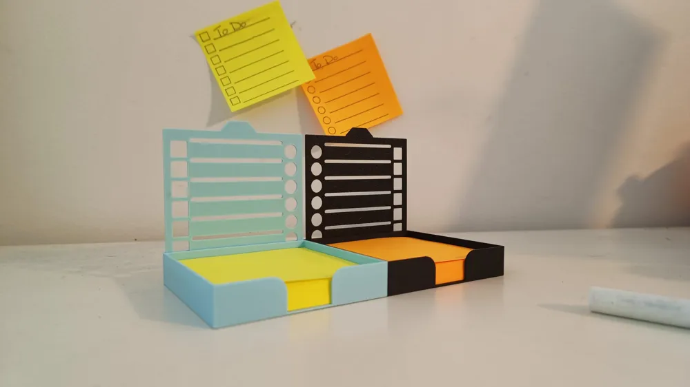 Sticky Notes Dispenser by Skyler - MakerWorld