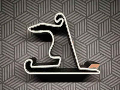 F1 Shanghai Circuit Phone Stand