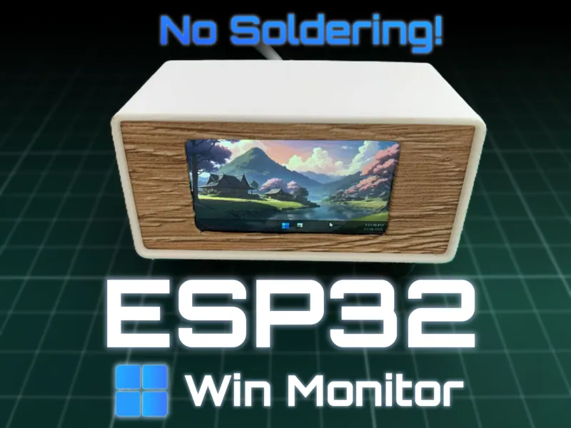 ESP32 Windows Monitor