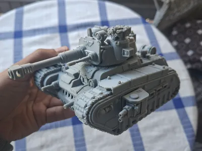 Vanguard Dorn Battle Tank (A1 mini Friendly)